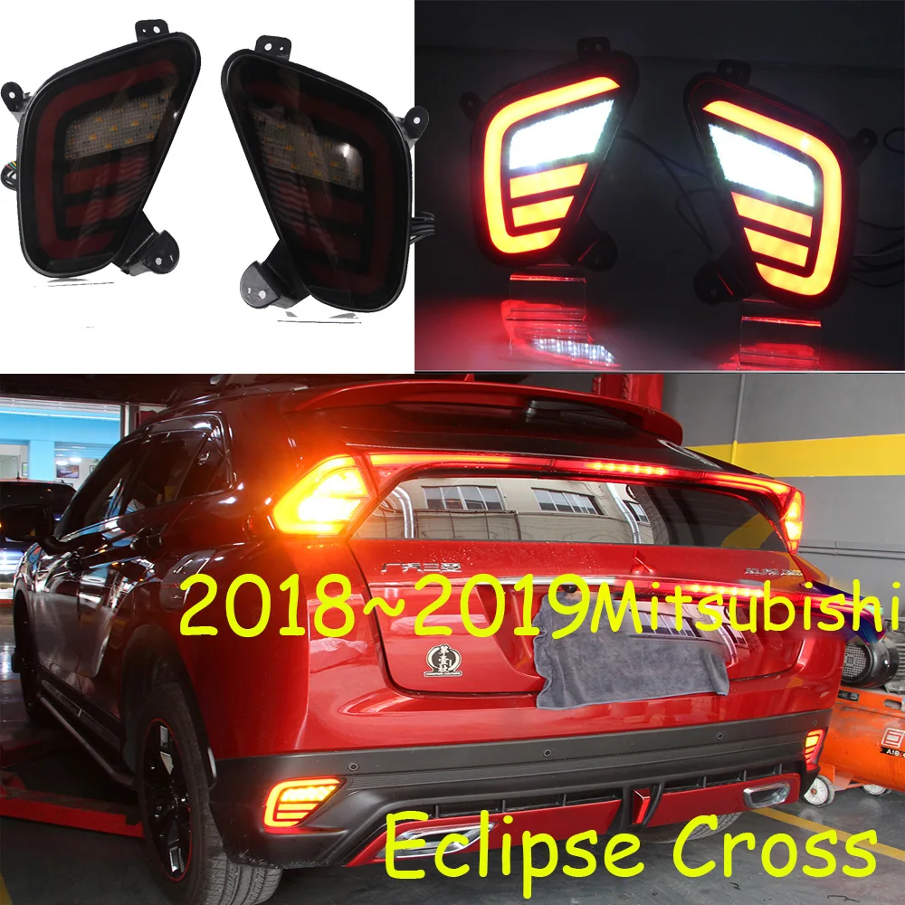 

2018~2019year tail light for Mitsubishi Eclipse Cross taillight car accessories LED DRL Taillamp for Eclipse Cross fog light