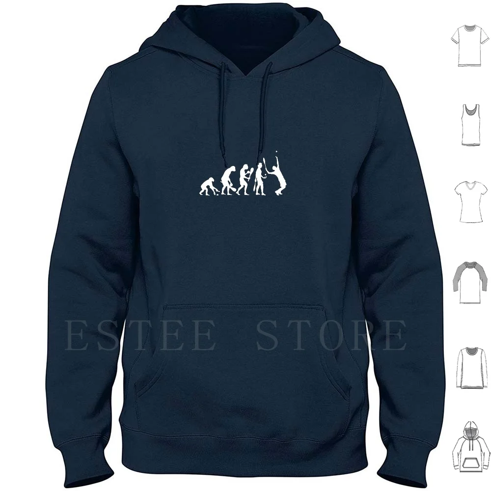 

Evolution Tennis Hoodies Long Sleeve Evolution Cool Geek Sport Tennis
