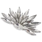 2 шт.лот Женская модная застежка для обуви со стразами украшение свадебные цветочные модные женские аксессуары