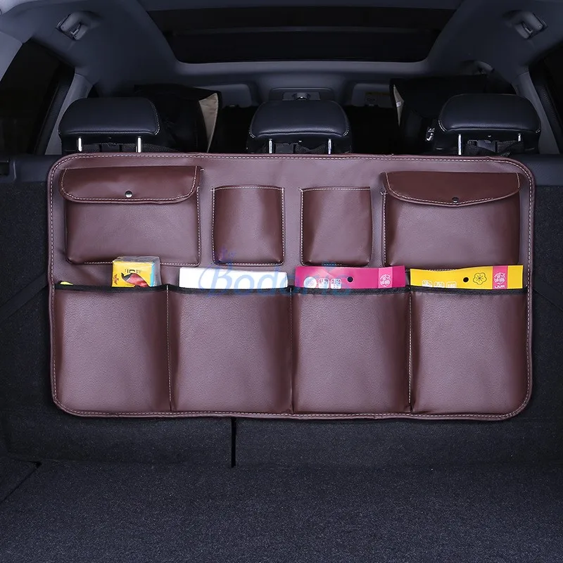 Автомобильный органайзер сумка для хранения на спинку сиденья салона уборка Toyota