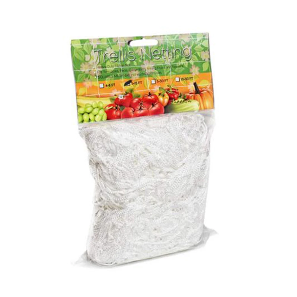

New Plant Trellis Netting Heavy-Duty Polyester Plant Support Vine Climbin Garden Net