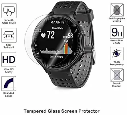 3 шт./лот защитная пленка из закаленного стекла для Garmin Forerunner 225 235 620 735XT 630 Vivoactive HR