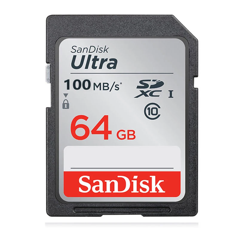 100% Оригинальный двойной флеш накопитель SANDISK SD карта 16 ГБ 32 64 128 256 Гб памяти U3 CLASS 10