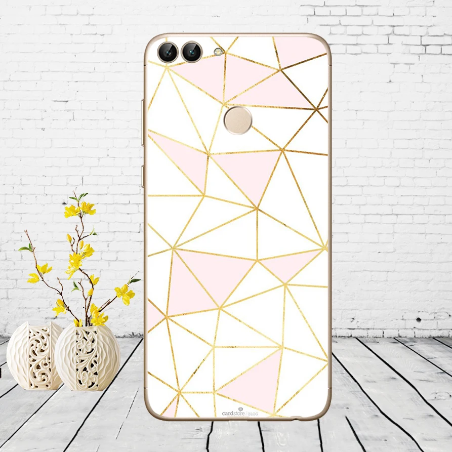 H7 Huawei P Smart Case TPU Мягкий силиконовый прозрачный чехол для телефона huawei P Smart Cover FIG-LX1 Enjoy 7S Чехол - Цвет: H7