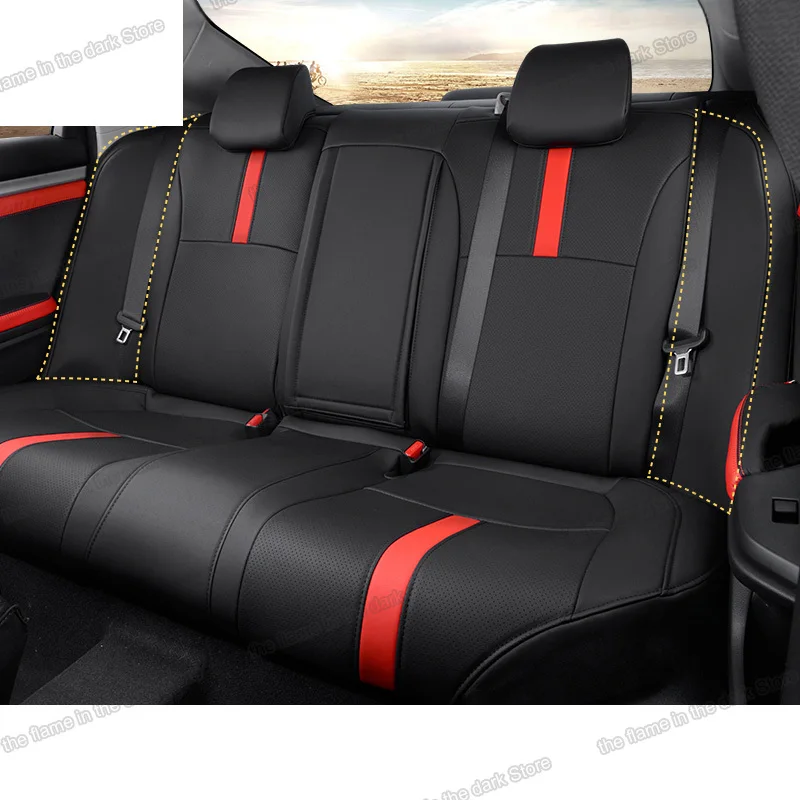 Кожаный чехол Lsrtw2017 для автомобильного сиденья с полным покрытием подушка на