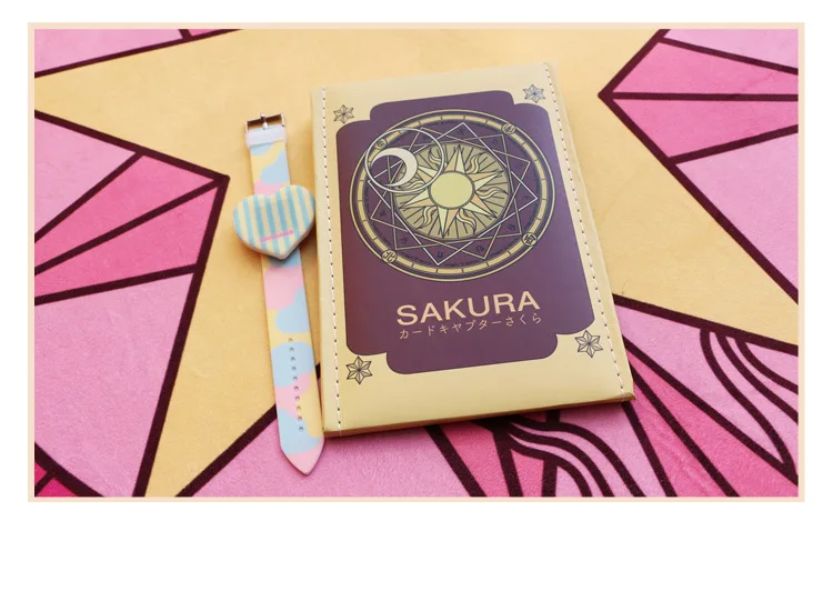 2 цвета для косплея Card Captor Sakura КИНОМОТО Сакура Клоу Аниме фигурки напечатанный