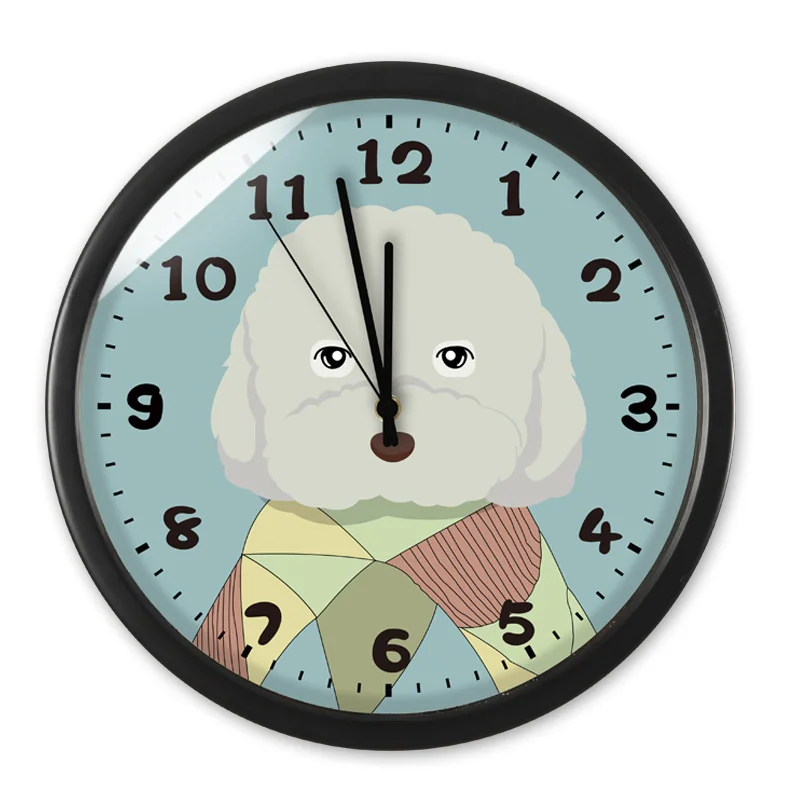 Детские настенные часы с героями мультфильмов креативные бесшумные домашние для