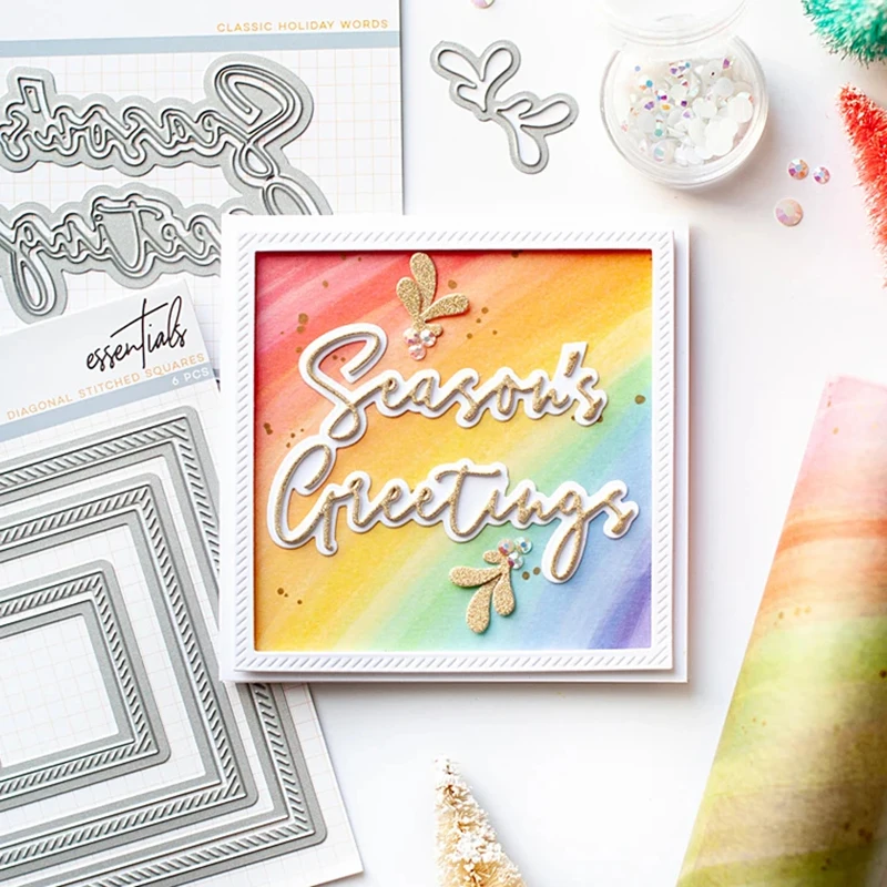 2020 новая многослойная металлическая режущая штампа и Скрапбукинг для бумажного