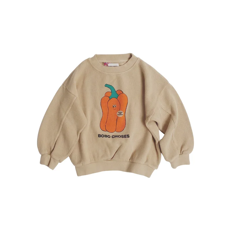 

Children's Sweater 2021 Ace Spring and Summer New Children's Long Sleeve Cute Cartoon Pullover Sweater Ins Children's Clothing