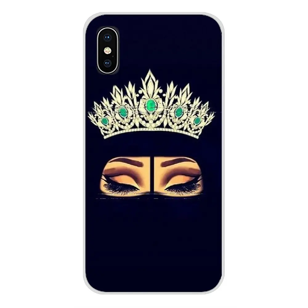 images 7 Чехлы из ТПУ для huawei G7 G8 P7 P8 P9 P10 P20 P30 Lite Mini Pro P Smart плюс мусульман, девочка глаза в хиджаб уход за кожей лица - Цвет: images 7