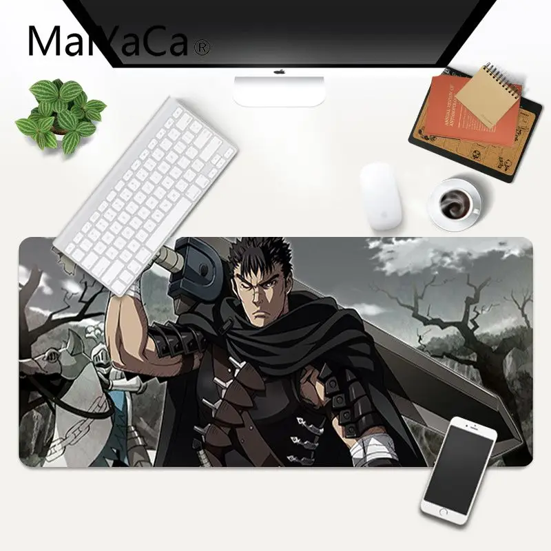 

berserk Beautiful Anime Unique Desktop Pad Game Mousepad Size for 400x900x2mm