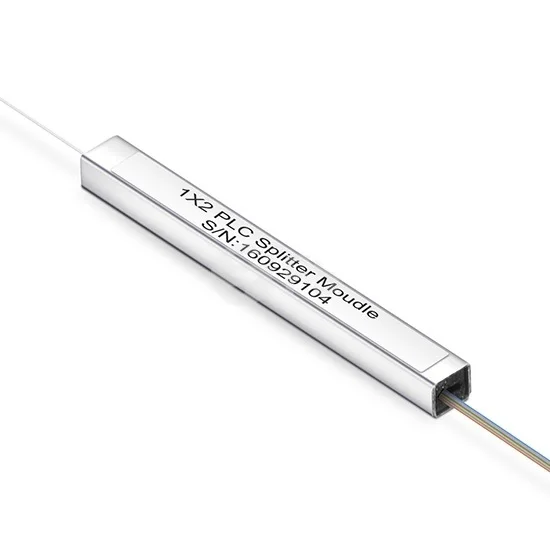 ПЛК сплиттер 1x2 волоконно оптический FTTH Сплиттер со стальной трубкой