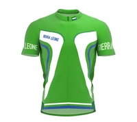 2022 sierra leone multiple choices summer cycling jersey team men bike road mountain race tops riding bicycle wear bike clothing