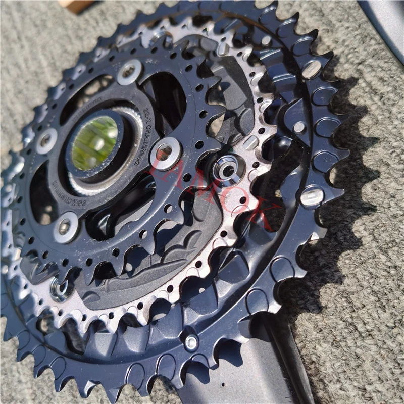 SHIMANO FC M522 горный велосипед Octalink 10 скоростной кривошипник Iamok Hollowtech 42 32 24T 170 мм цепь