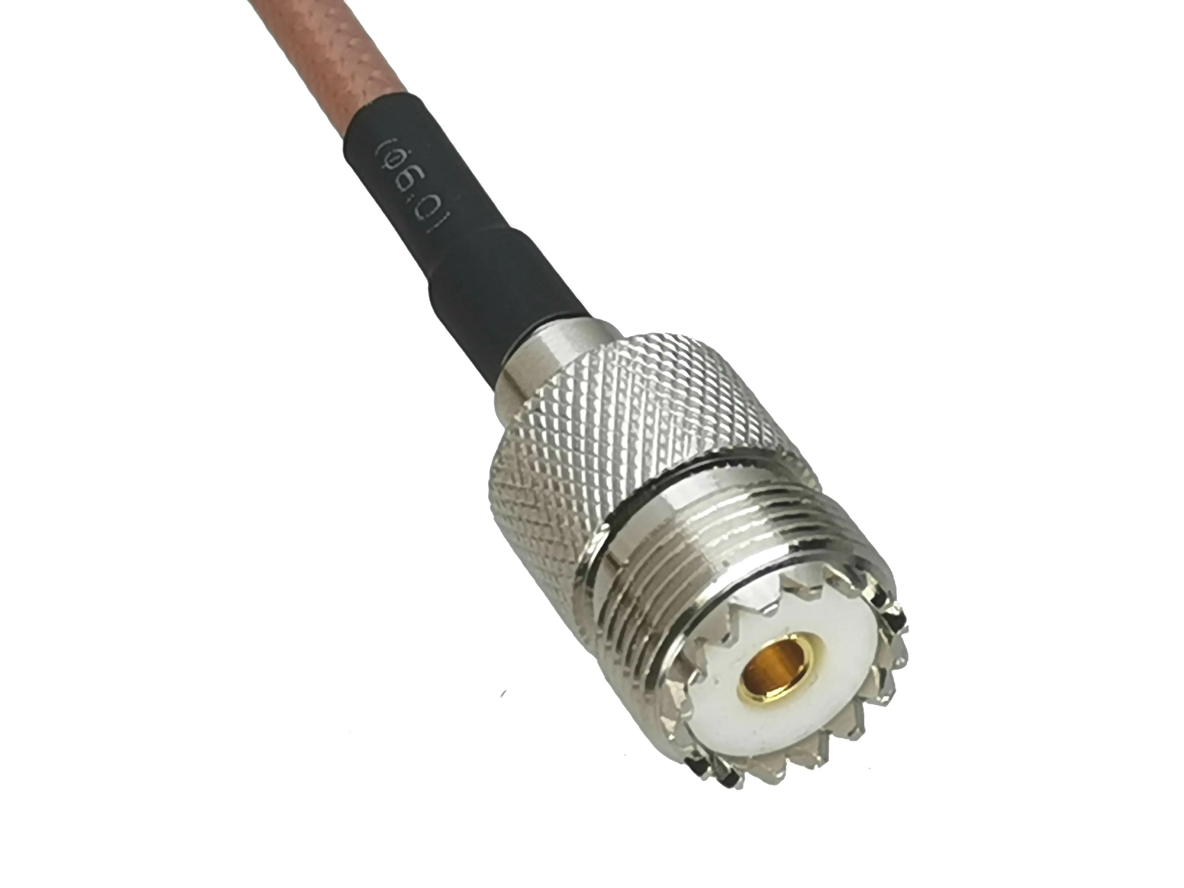 1 шт. RG142 UHF SO239 гнездовой разъем к штекеру BNC прямоугольный RF коаксиальный гибкий