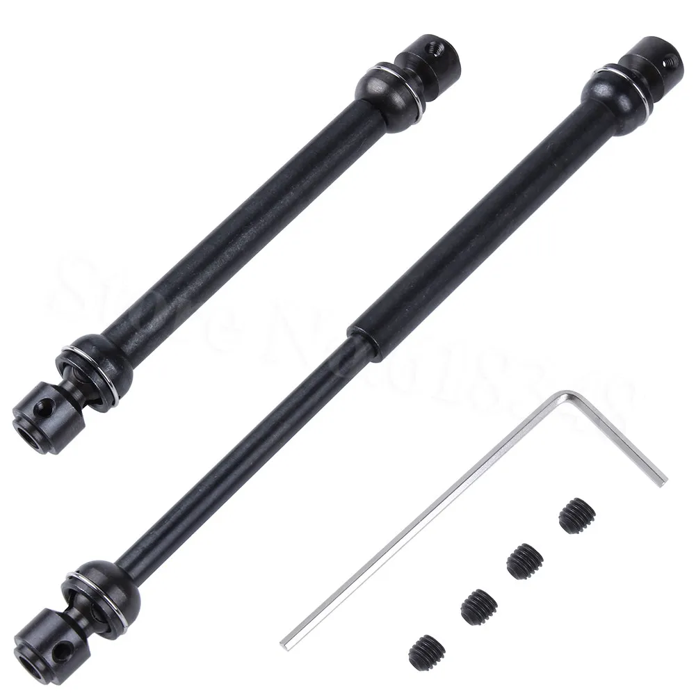 

88mm-113mm 112mm-152mm Heavy Duty Metal Steel Drive Shaft For Axial SCX10 RC4WD D90 Wraith RC Crawler Car Upgrade Parts