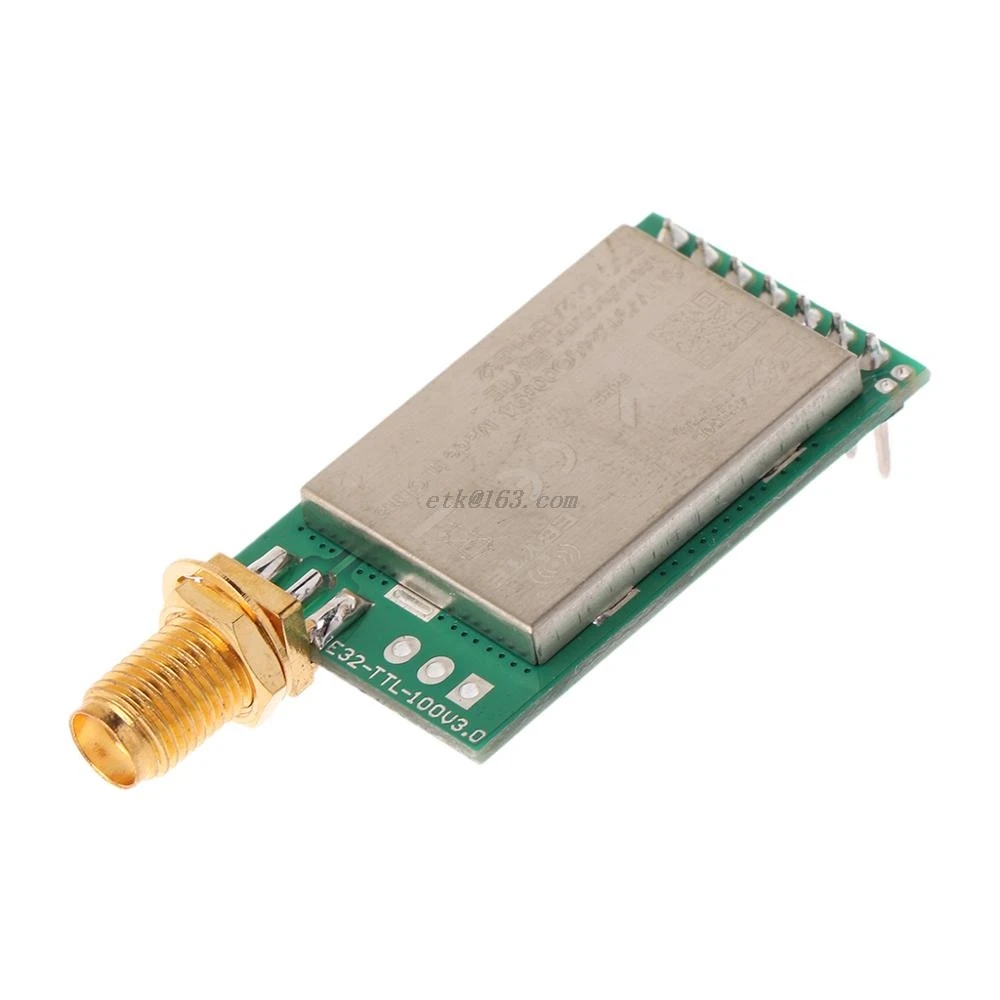 

LORA SX1278 433 мгц радиочастотный модуль, приемник передатчика, беспроводной радиочастотный передатчик с большим радиусом действия, 433 МГц, 1 Вт