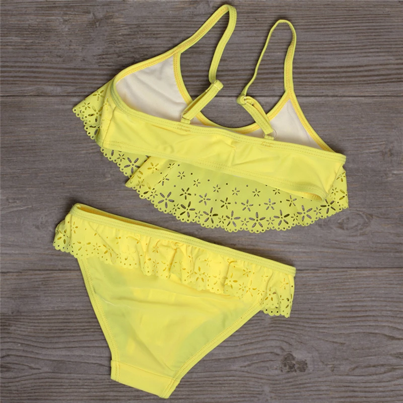 Детский комплект из двух предметов купальный костюм для девочек + шорты плавания