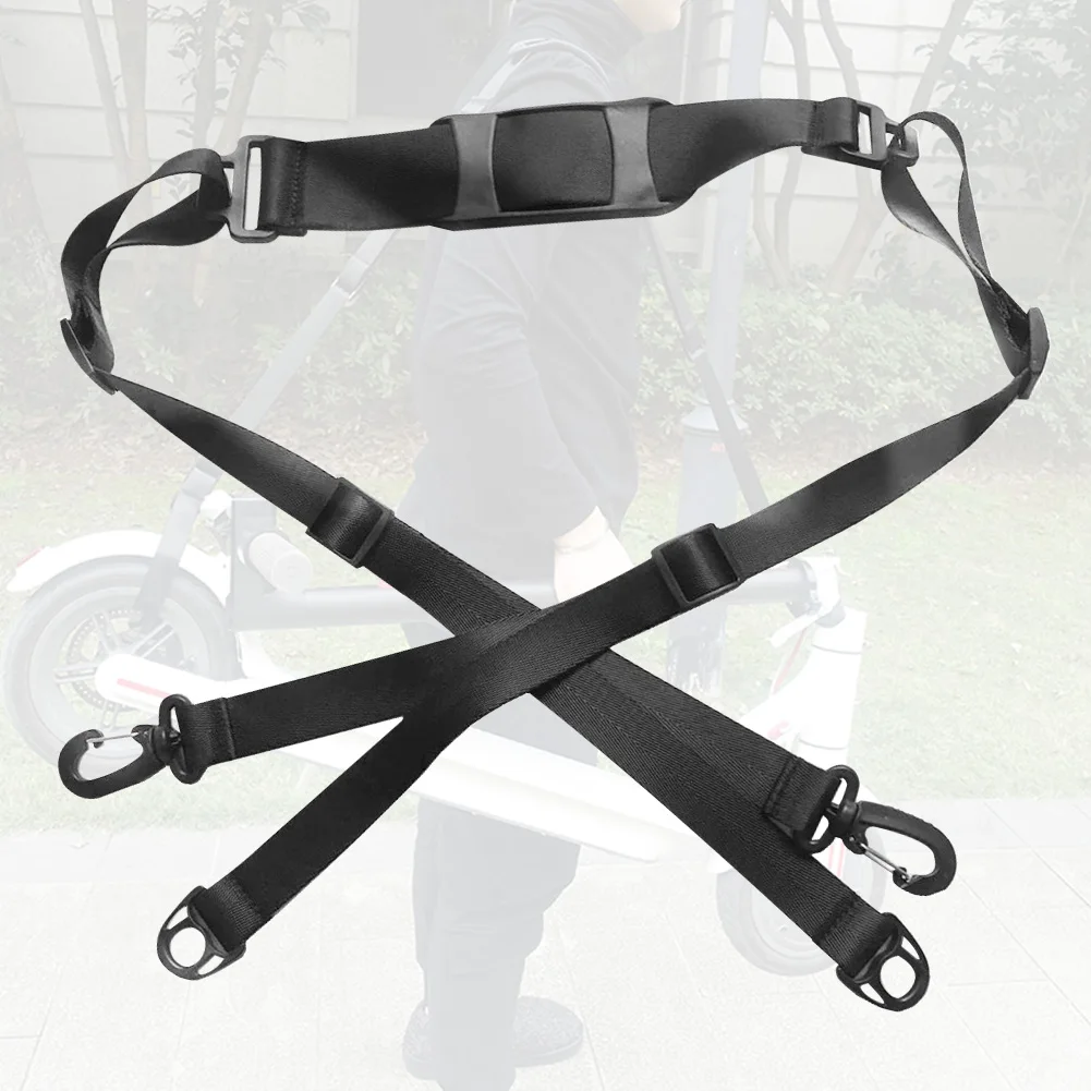 

Adjustable Shoulder Carrying Accessories Nylon Webbing Outdoor Cycling Portable Practical Belt Scooter Strap Cross Body