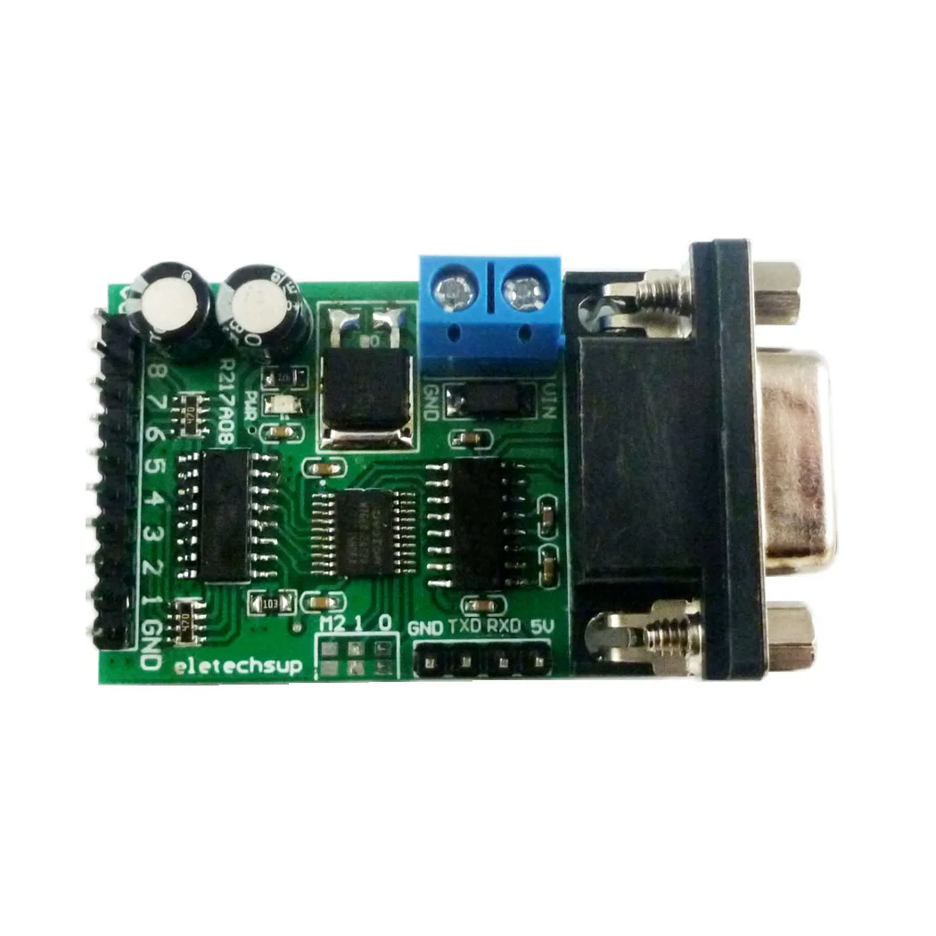 8ch RS232 TTL232 плата переключателя управления IO Com DB9 последовательный порт для