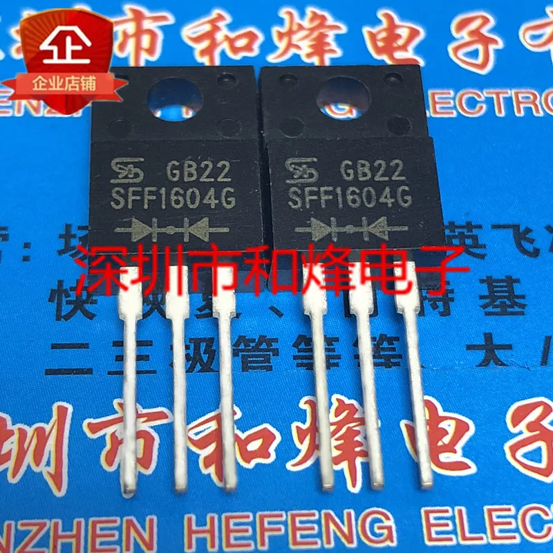 

Оригинал 6 шт./лот SFF1604G TO-220F 200V 16A