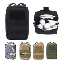 600d nylon tactical bag outdoor molle military waist fanny pack molle accessories pouch belt waist bag hunting edc gear bag