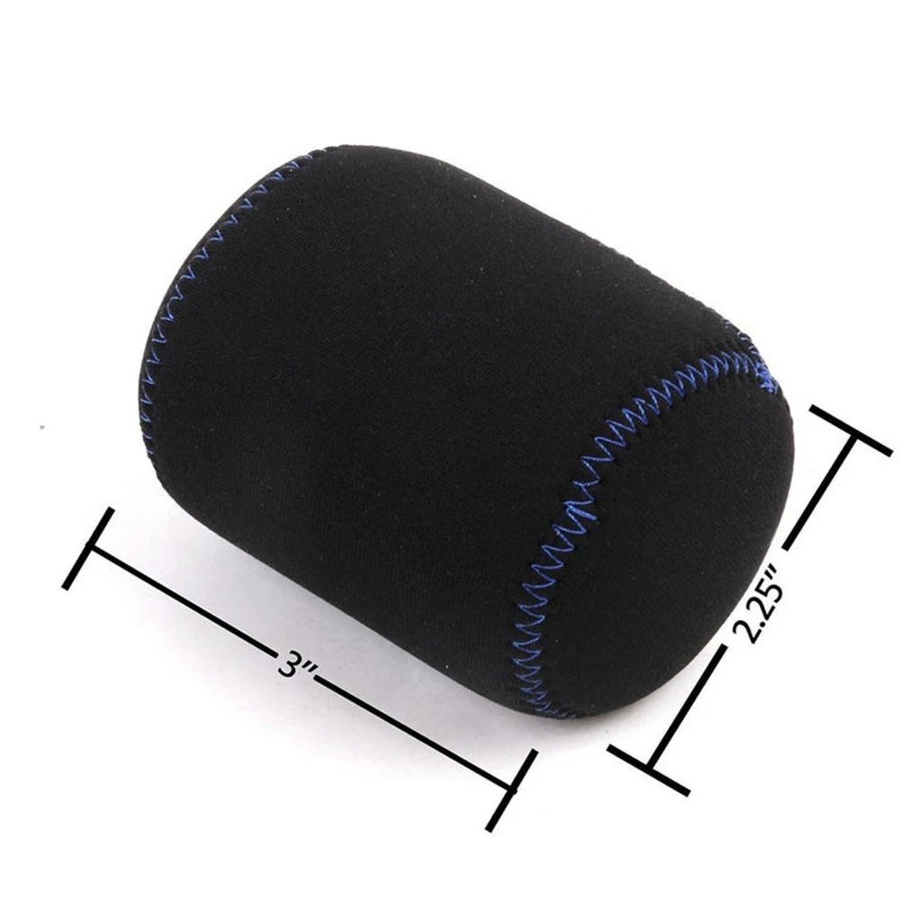 Fishing Casting Reel Cover Protective Storage Bag Spinning Pouch Black