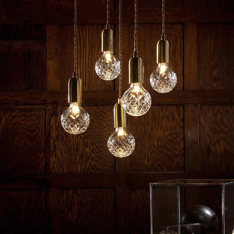 Современный светодиодный подвесной светильник французский роскошный