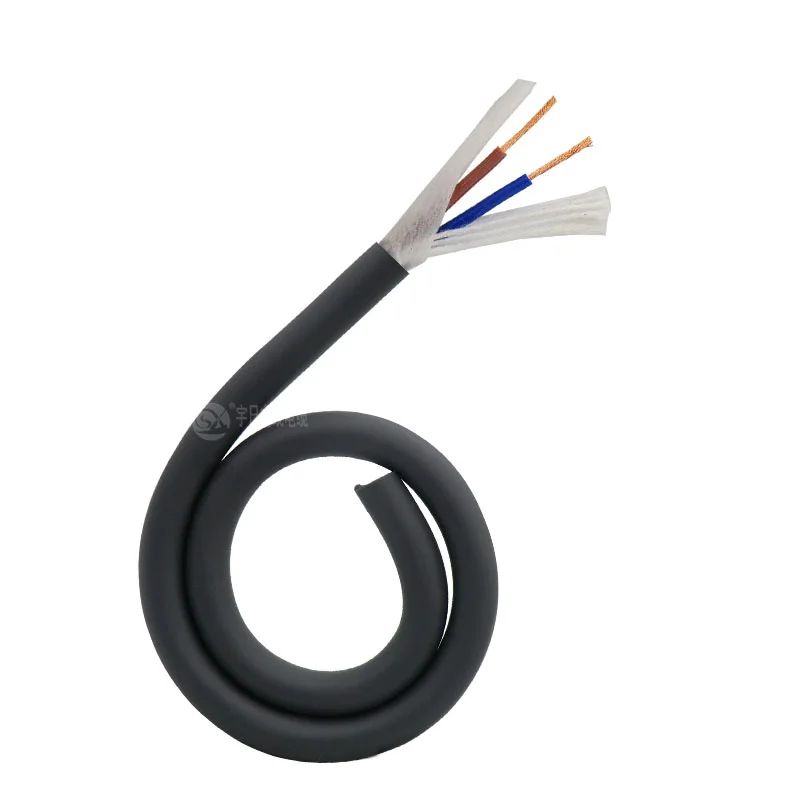 Towline провод 2 ядра 0 3 5 75 1 мм² высокая гибкость 22 20 18 17 16 AWG серый кабель цепи