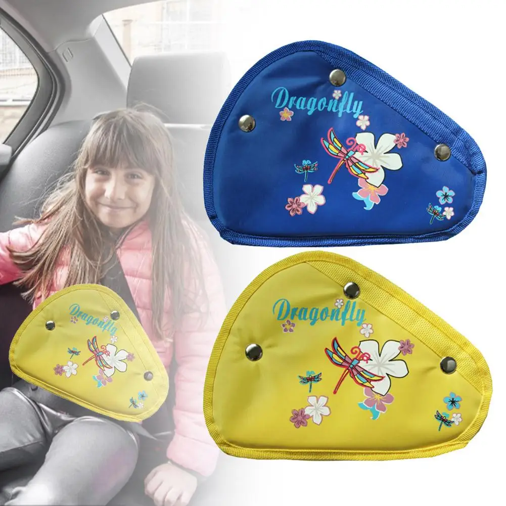 

Child Safety Belt Adjuster Safety Belt Triangle Retainer Seat Belt Adjustment Sleeve Three Buckle Retainer Child Safety Guard