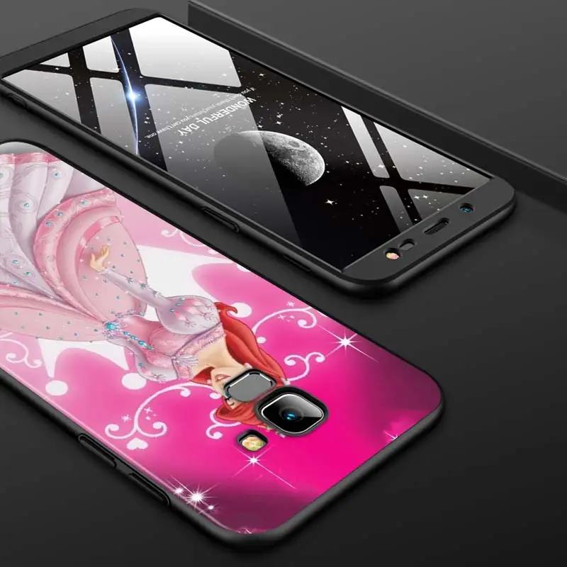 

Disney Princess Ariel For Samsung J8 J7 Duo J730 J6 J5 J530 J4 J3 J330 J2 Core Star Prime 2018 EU Plus Black Phone Case