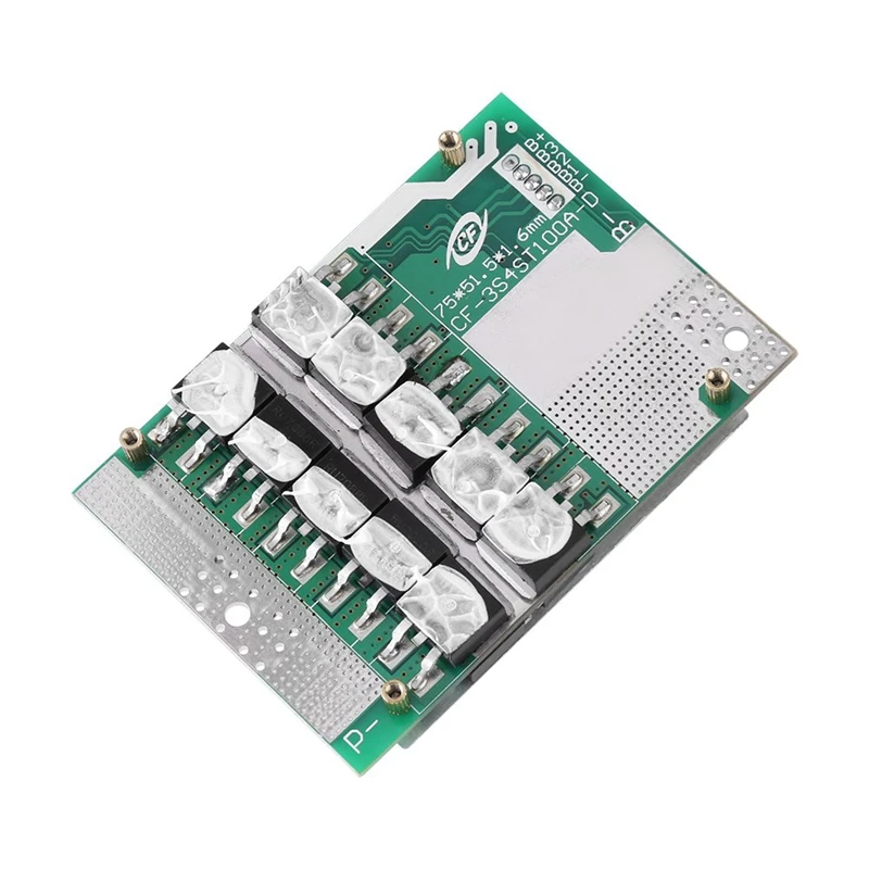 4S 100A 12V Батарея защита от избыточной зарядки печатной платы 18650 Lifepo4 Li Ion BMS PCB с