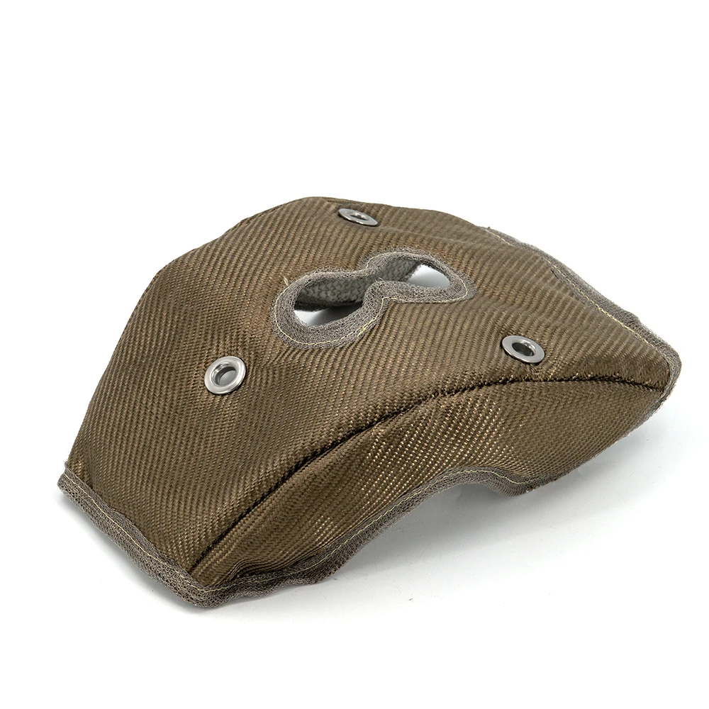 Турбинный Турбокомпрессор, тепловой экран, титановый цвет, полный комплект для модификации автомобиля для Benz A45, автомобильные аксессуары