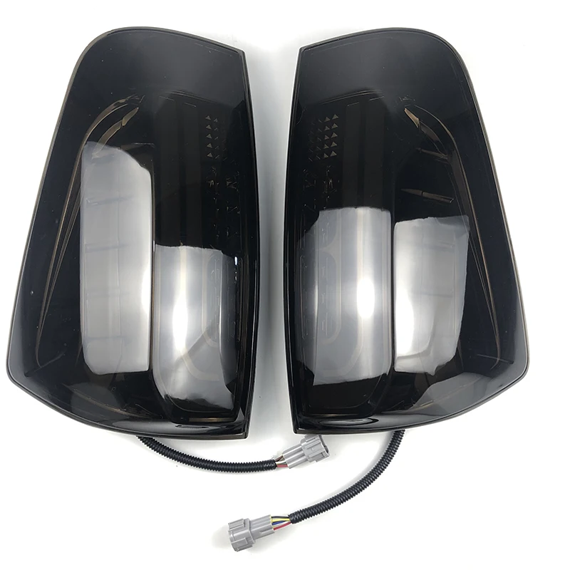 FIT FOR NISSAN NAVARA NP300 2015-2018 REAR LED TAIL LIGHTS SMOKE BACK LAMPS |