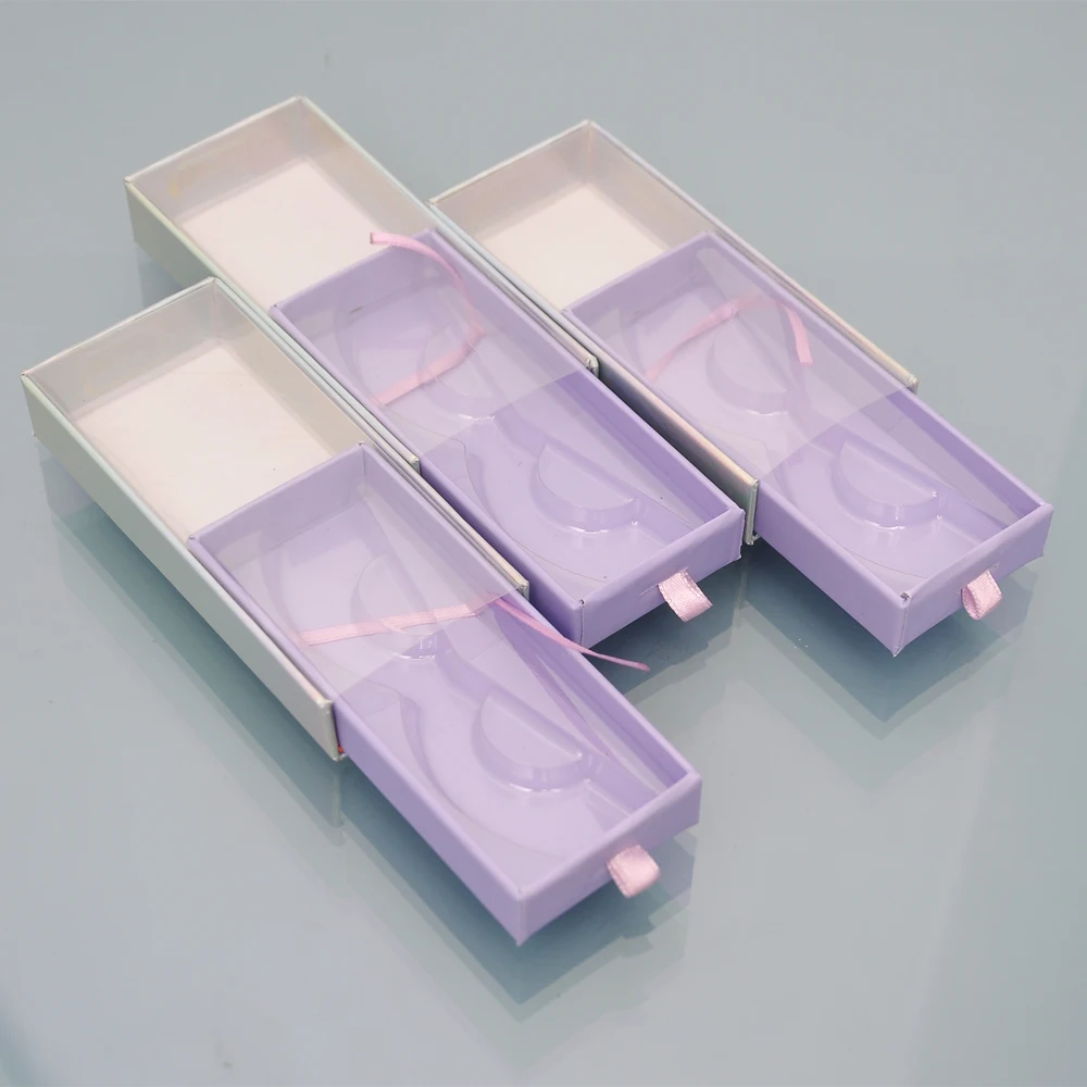 

Wholesale 20pcs Mink Eyelashes cases faux cils Packing Rectangle beauty Boxes Lashes Package Customize Gift box Makeup case