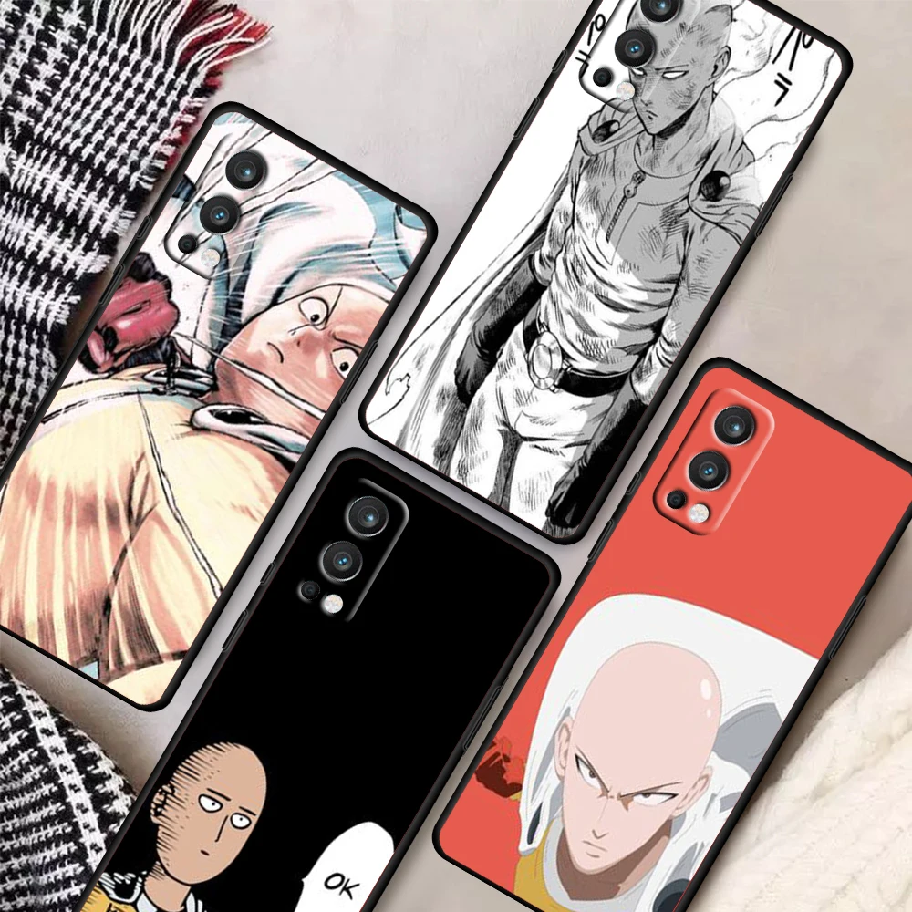 

Cartoon hot-blooded bald boy For OnePlus Nord 2 CE N10 N100 5G 9R 9 7T 8 8T 7 Pro 6T 5T Silicone Soft Black Phone Case