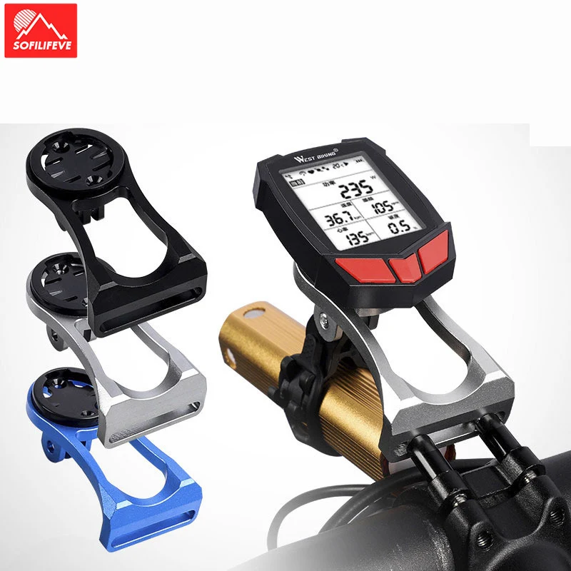 1 Set Bicycle Computer Mount Bracket For GPS MTB Bike Handlebar Extender Odometer GoPro Phone Holder Cycling Accessories | Спорт и