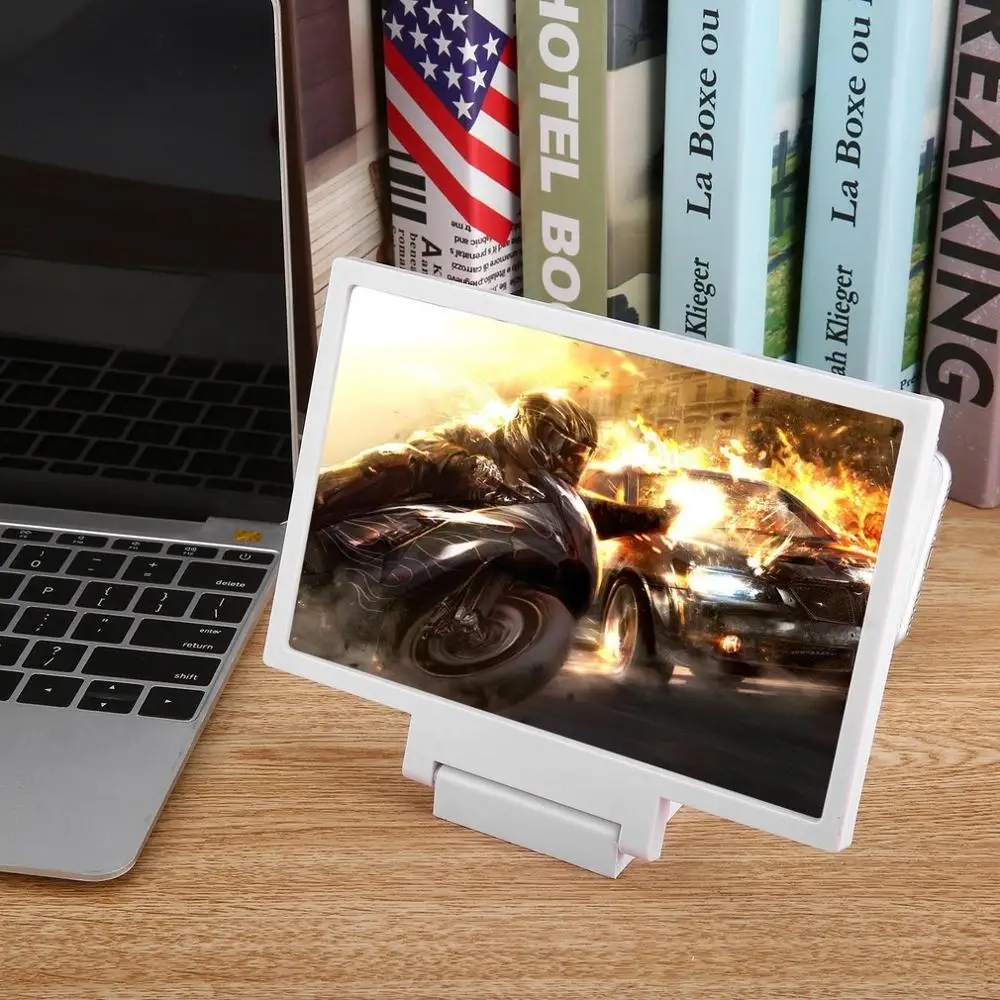 

Newest Mobile Phone Screen Amplifier 3D Enlarged Magnifier Bracket For Cellphone For iphone Holder
