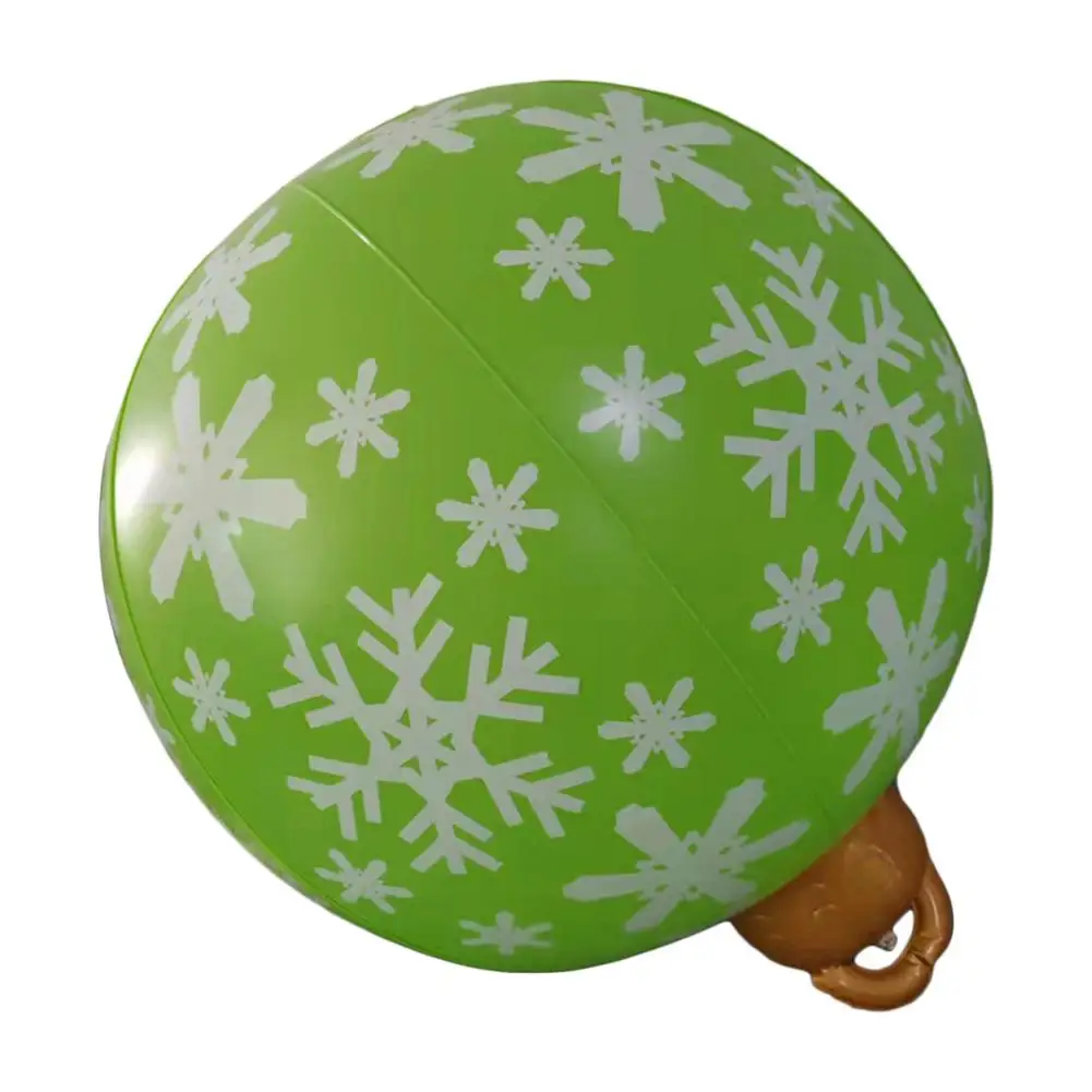 

Inflatable Decorated Ball Christmas Tree Decorations Outdoor Inflatable Ball Eye-catching Unique Pattern PVC Inflatable Ball Out