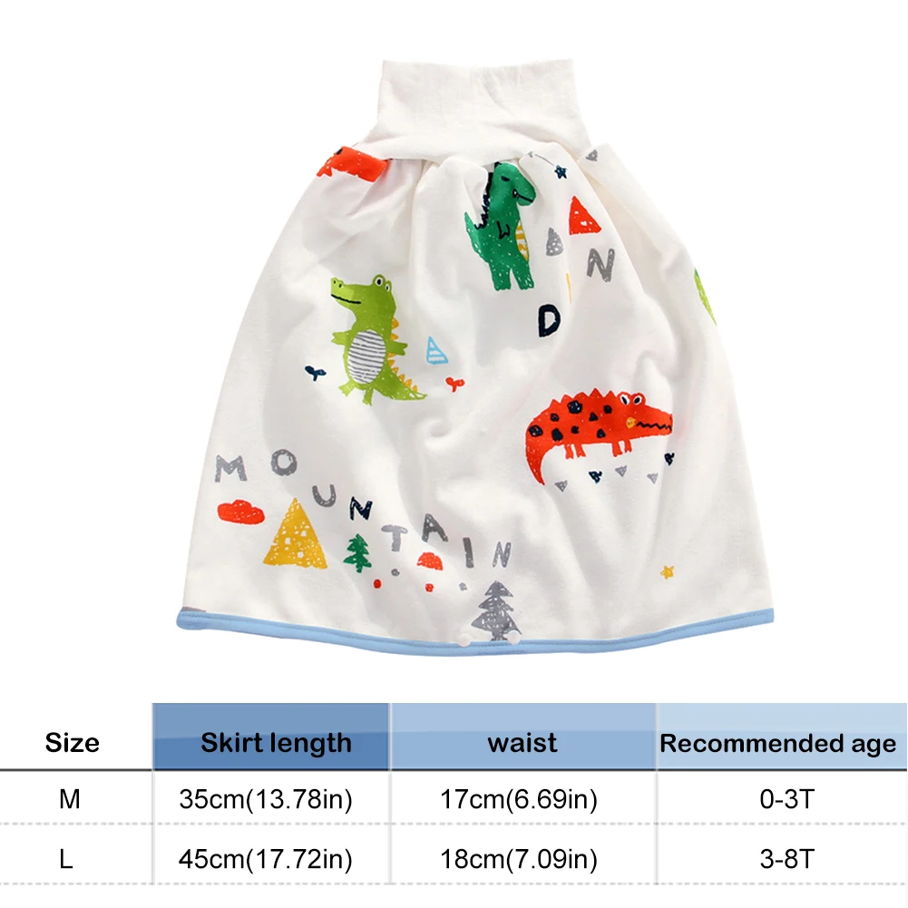 

Baby Waterproof Diaper Skirt Breathable Summer Infants Training Pants Nappy