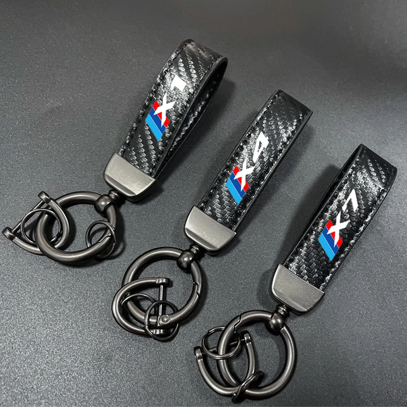 Автомобильное кольцо-брелок из углеродного волокна поворот на брелок цинкового