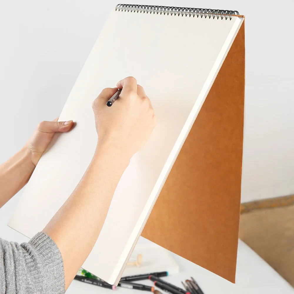 1 шт. блокнот крафт Бумага Обложка блокнота рисующего граффити книга