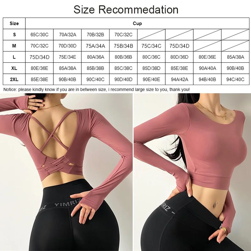 Привлекательный спортивный бюстгальтер с открытой спиной Cloud Hide XL блузка длинным