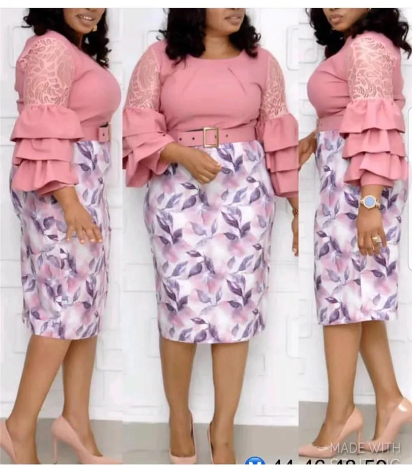 Горячая продажа Африка женское Сетчатое жемчужное платье с цветочным принтом