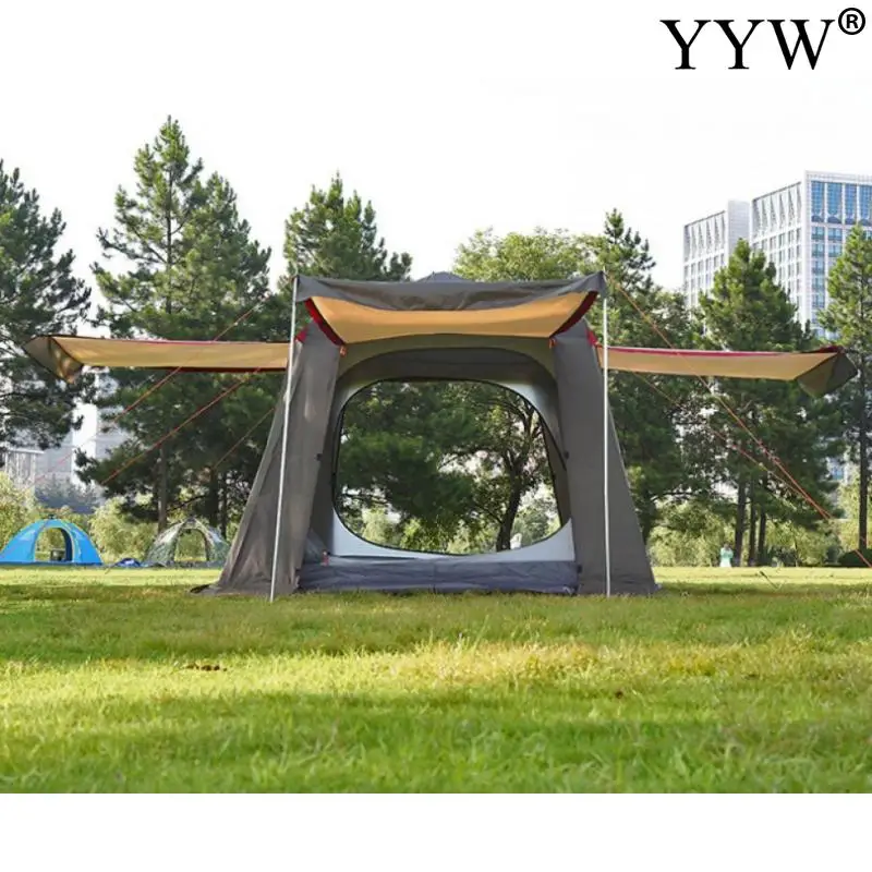

5-6 People Outing Waterproof Tent Outdoor Big Space Camping Tent Ultra-Large High Quality Double Layer Camping Tent For Hiking