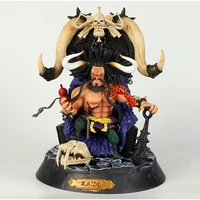 one piece 22 5cm model sitting posture kaido four emperors figure cartoon characters childrens toys