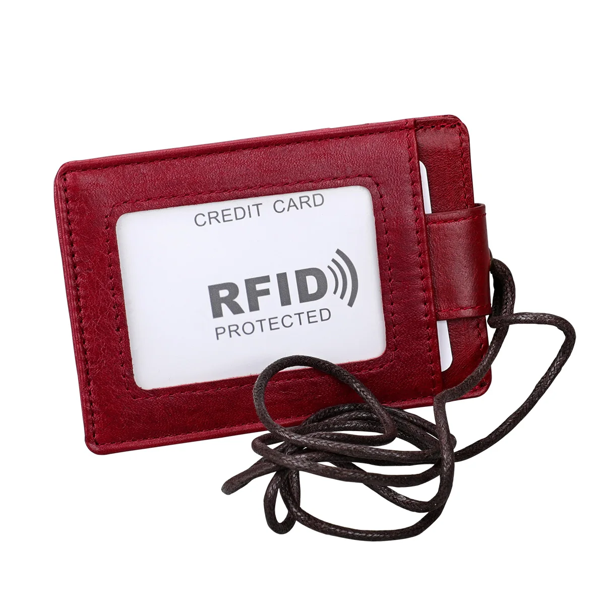Чехол для карт роскошный бизнес ID/бейдж держатель чехол ремешок кошелек с шейным ремешком название группы бирка шнурок для пропуска грудной бейджик пропуск