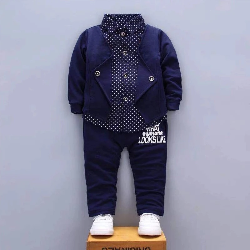 

PatPat 2021 New 2pcs Baby Boy Sets Clothing For Baby Girls Clothes Set Autumn Spring Newborn Baby Boys Clothes T-shirt+Pant