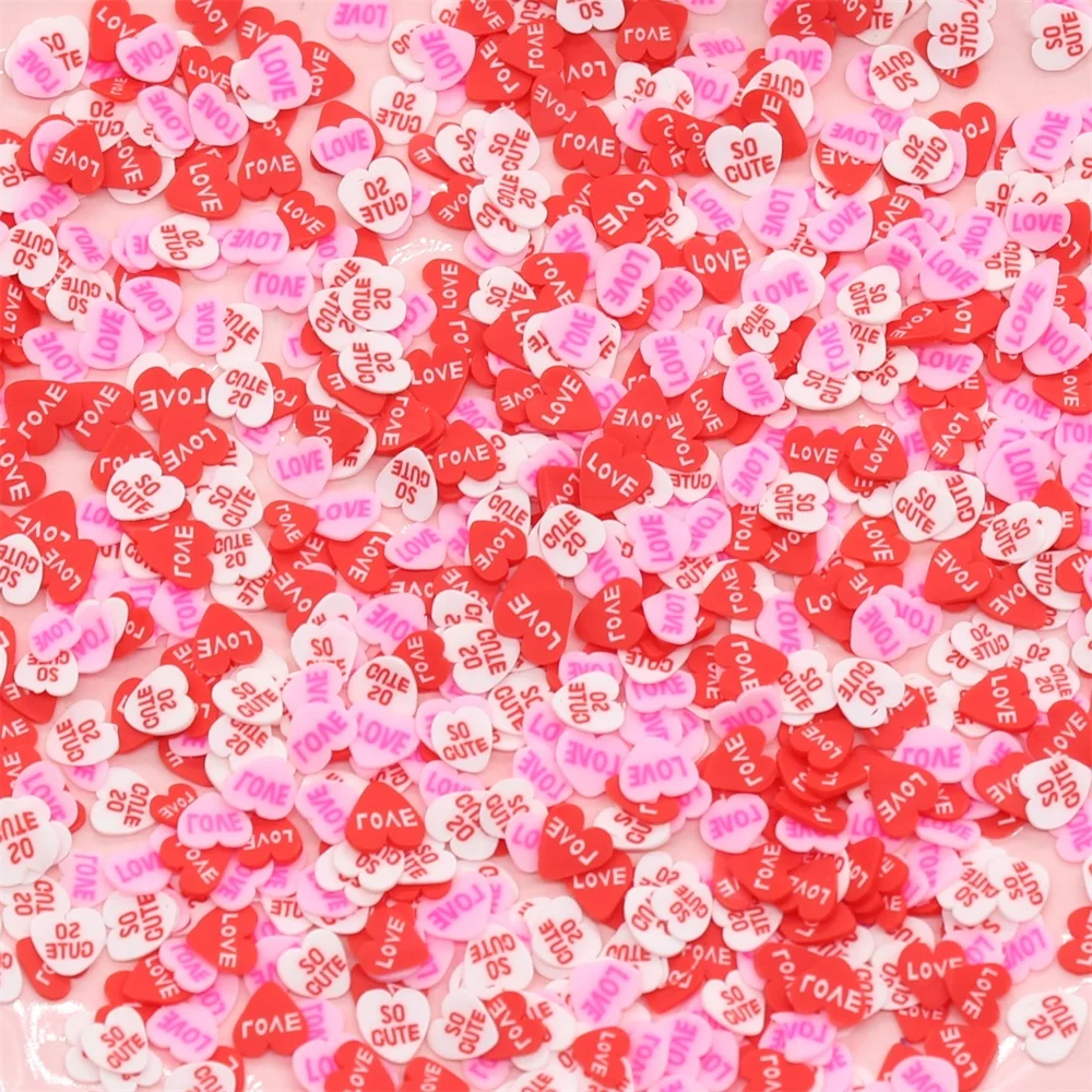 KSCRAFT смешанные блестки в форме сердца для самостоятельного изготовления карт