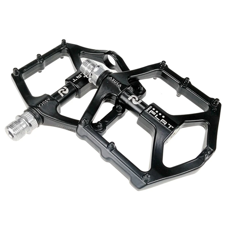 

Shanmashi Fixed Mtb Bmx Bicycle Pedals Foot Pegs Outdoor Riding Sport Durable Pedal Dhcrank & Platform Pedals Flat Aluminum Seal